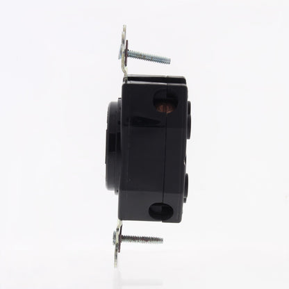 Leviton Black Twist Turn Locking Receptacle Outlet Non-Nema 30A 250V 3330-G