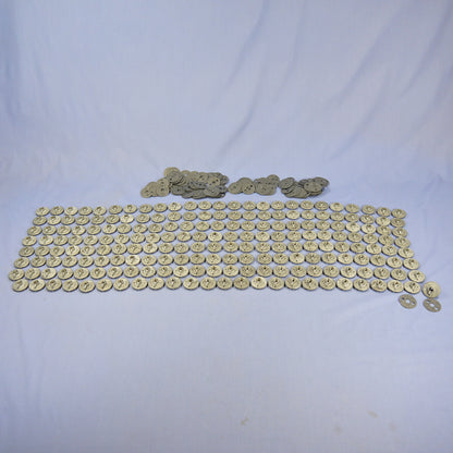 200 Leviton 1/8" Lampholder Medium Light Socket Caps Die Cast w/ Lining 3347-PRT