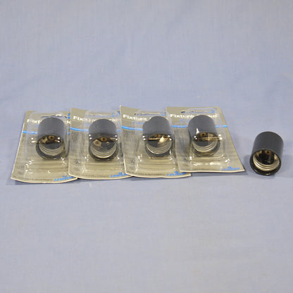 5 Leviton Phenolic Lamp Holders Light Sockets Hickey E26 Medium Base 3352-8