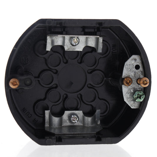 Leviton Black Box Wiring Octagonal Conduit 4" No ears Bulk 37155