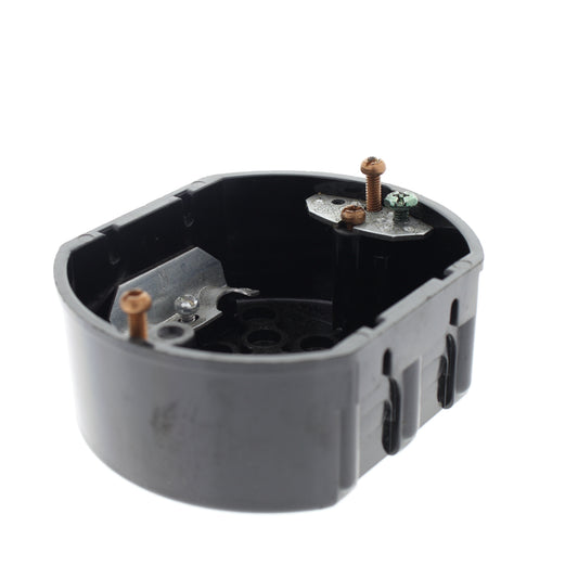 Leviton Black Box Wiring Octagonal Conduit 4" No ears Bulk 37155