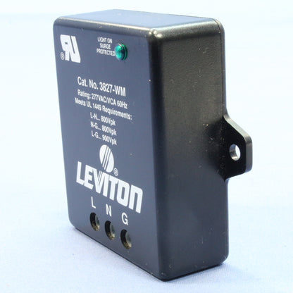 Leviton Equipment Cabinet MOV Surge Protector w/ Terminal Block 277VAC 3827-WM