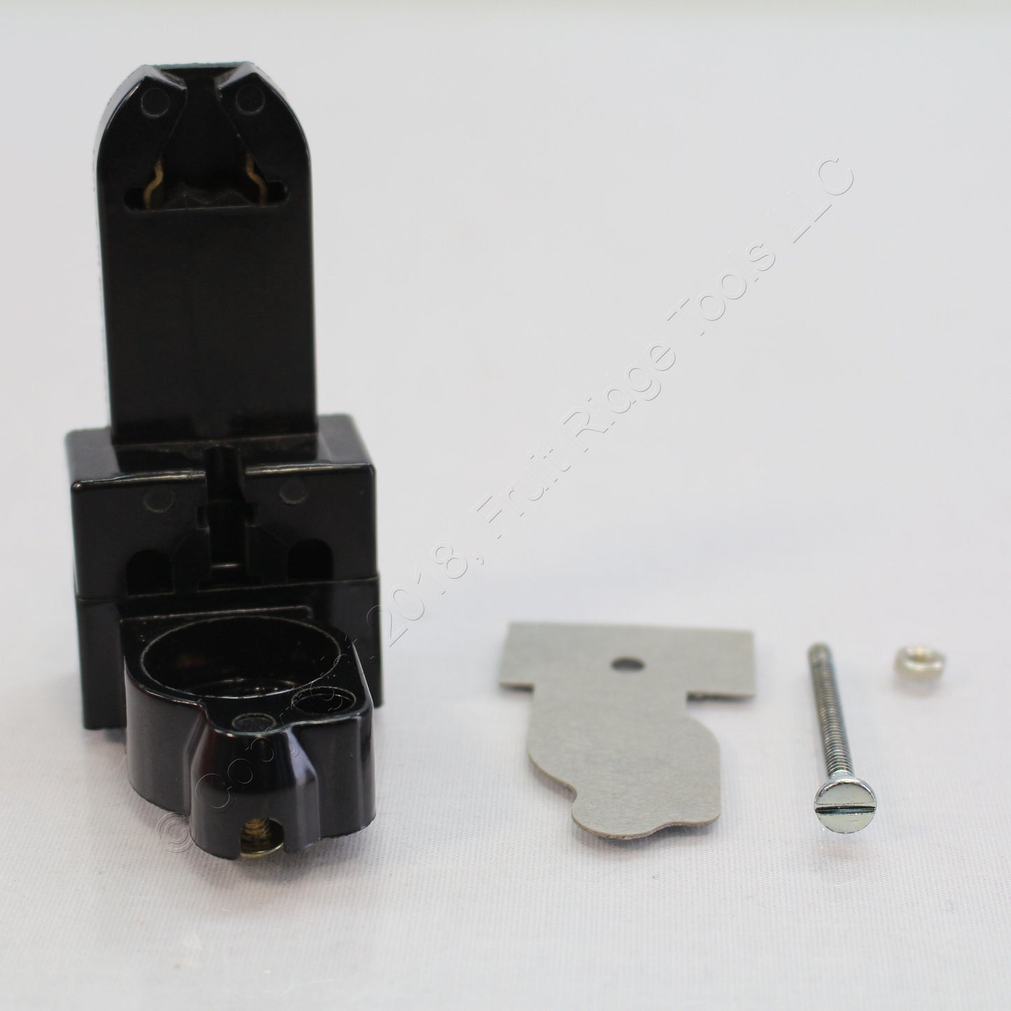 Leviton 391-1 Medium Base Bi-Pin Fluorescent Lampholder Starter Base 2-Screw
