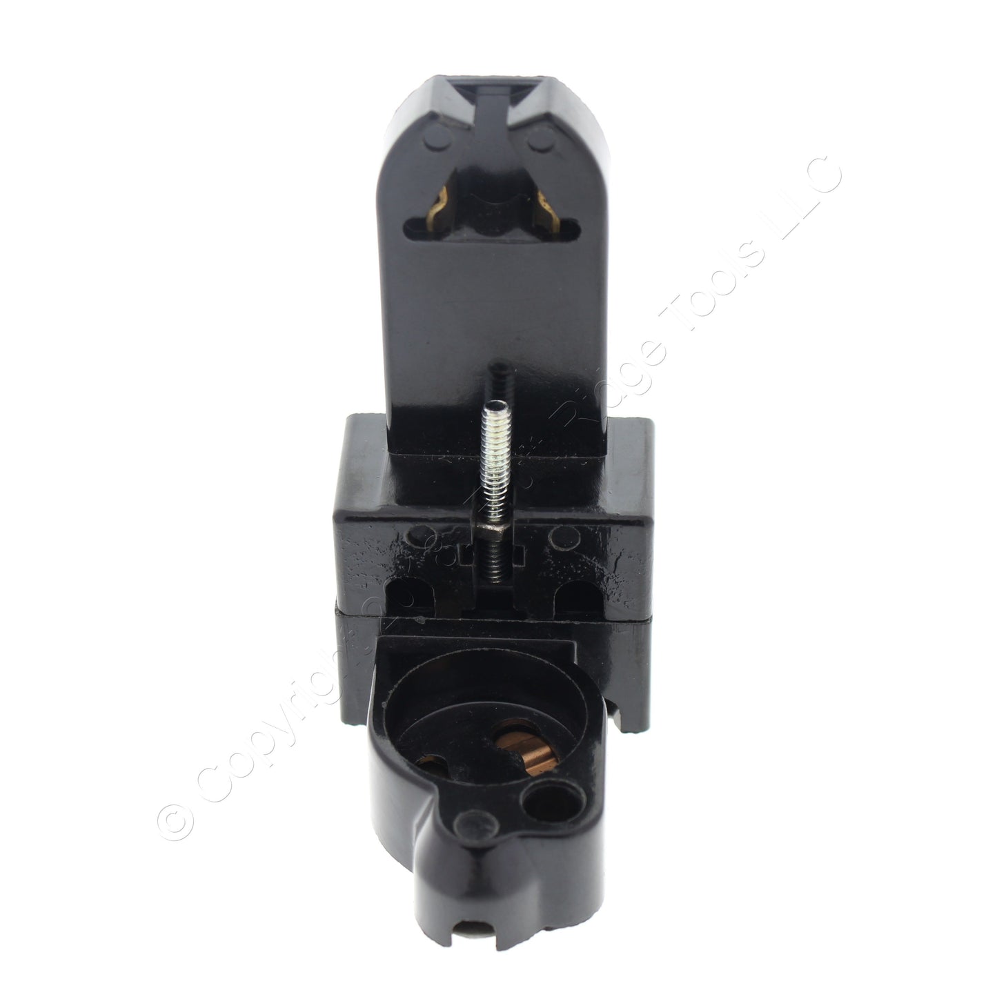 Leviton 391-1 Medium Base Bi-Pin Fluorescent Lampholder Starter Base 2-Screw