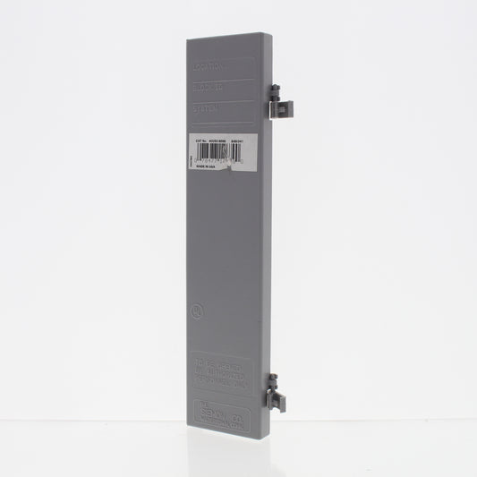 Leviton 40050-MHG Hinged Wall-Mount Cable Management Raceway Cover for M-Blocks