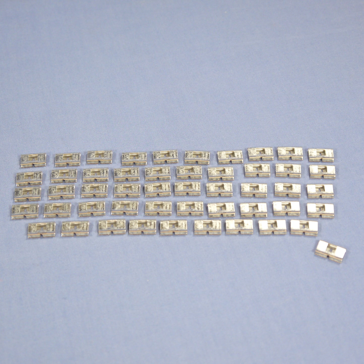 50 Leviton 2-Position Bridging Clips for Split M Phone Wiring Blocks 40067-BC