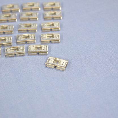 50 Leviton 2-Position Bridging Clips for Split M Phone Wiring Blocks 40067-BC