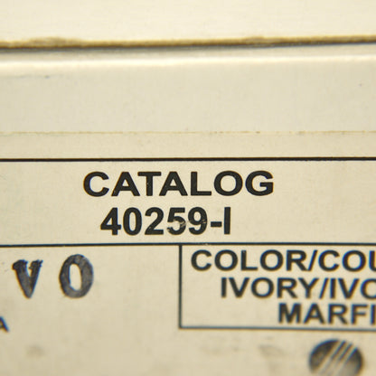 10 Leviton Ivory Cable CATV Video Jack Phone Wallplates 6P4C Type 625D 40259-I