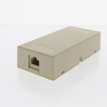 Leviton 40297-I Type625 Duplex Jack One 6-Conductor One 8-Conductor Jack Housing