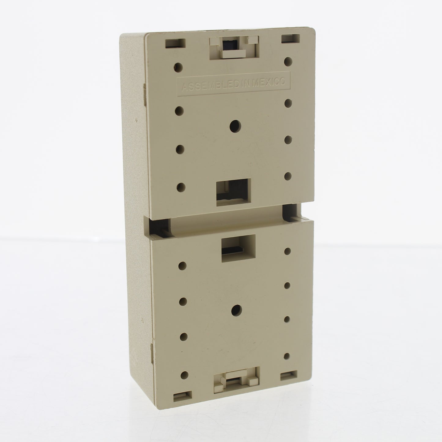 Leviton 40297-I Type625 Duplex Jack One 6-Conductor One 8-Conductor Jack Housing