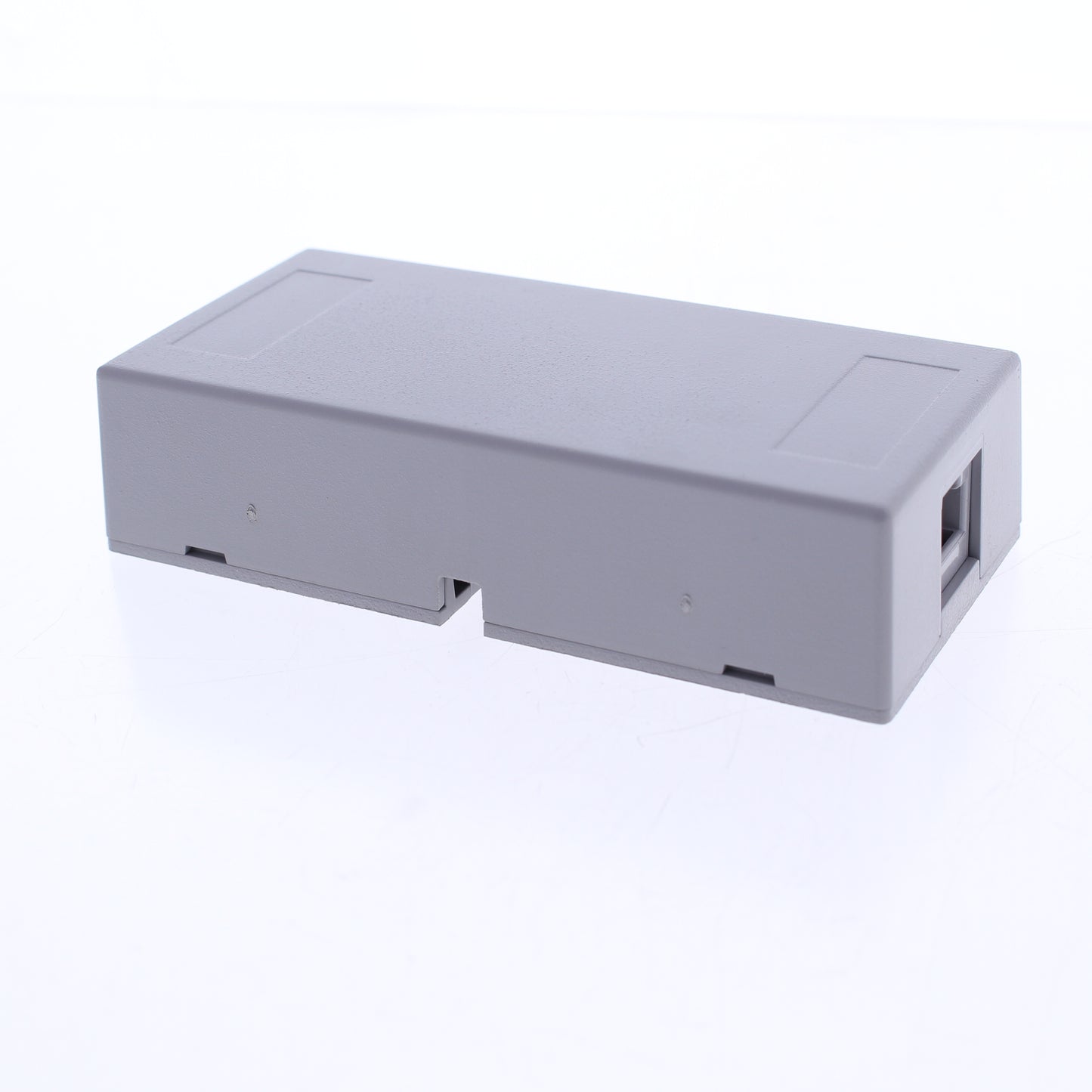 Leviton 40298-G Gray Dual Surface Mount 8P8C Telephone Jack