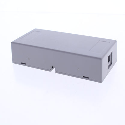 Leviton 40298-G Gray Dual Surface Mount 8P8C Telephone Jack