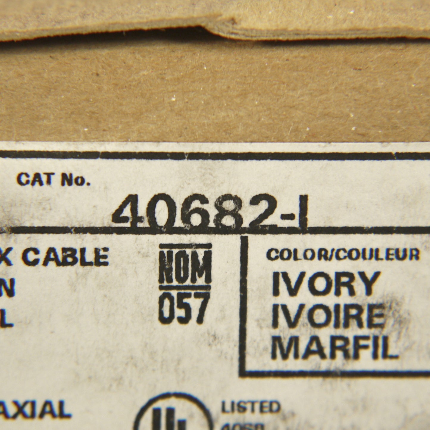 10 Leviton Ivory Decora Dual CATV Coaxial Cable Jack Wall Plates Duplex 40682-I