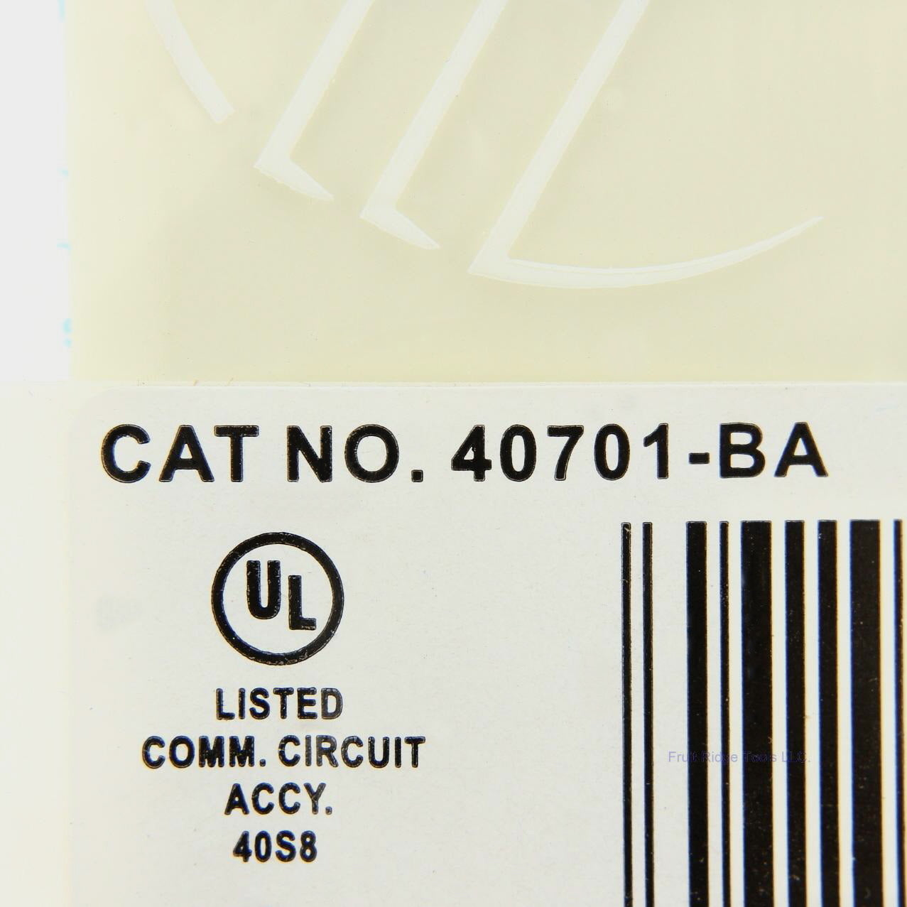 Leviton 40701-BA Almond 1-Gang Quickport Jack 1-Port Nylon Wallplate Nylon Cover