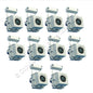 10 Leviton Gray QuickPort 4-Pin S-Video Jacks 110 Termination Cat 5 5e 6 40734