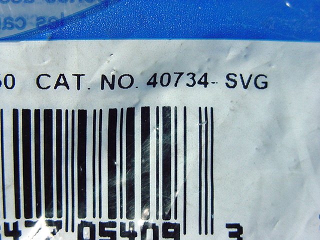 Leviton Gray QuickPort 4-Pin S-Video Jack 110 Termination Cat 5 5e 6 40734-SVG