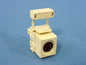 Leviton Ivory QuickPort 4-Pin S-Video Jack 110 Termination Cat 5 5e 6 40734-SVI