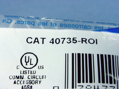 Leviton Quickport Ivory RCA Stereo Audio Gold Jack Orange Stripe 40735-ROI