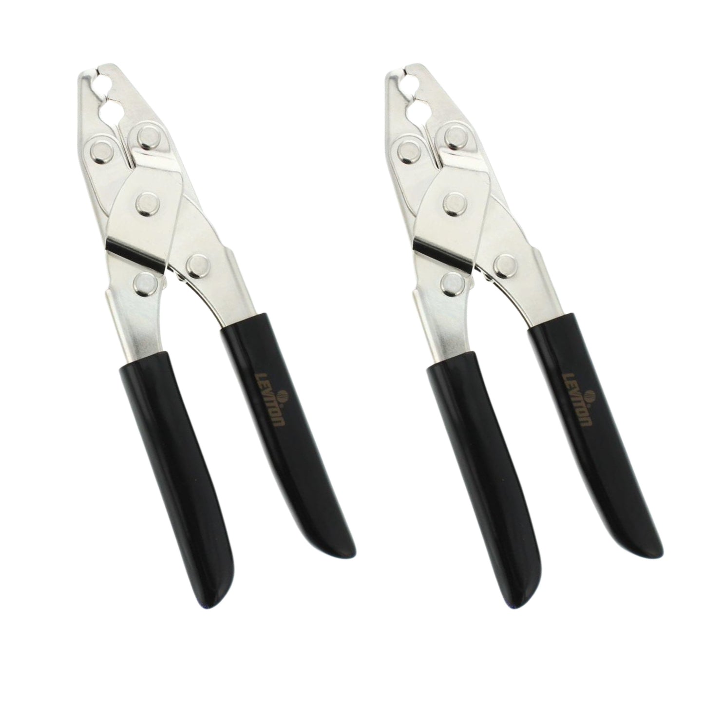 2 Leviton Video Coax Crimp Tool Kit w/ Cable Strippers RG6 RG59 40809-VCK