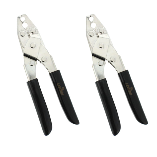 2 Leviton Video Coax Crimp Tool Kit w/ Cable Strippers RG6 RG59 40809-VCK