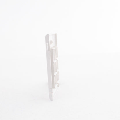 Leviton White 1-Gang Quickport 6-Port Sectional Flush Wallplate Cover 40816-W