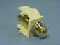 Leviton 40830-BIL Quickport RCA Video Gold Jack with Blue Stripe