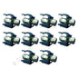 10 Leviton Black Quickport Gold Cable Connector Jacks Coax Binding Post 40831-BE