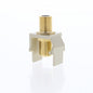 Leviton 40831-BI Ivory Quickport Gold Coaxial Cable Connector Jack Blue Center