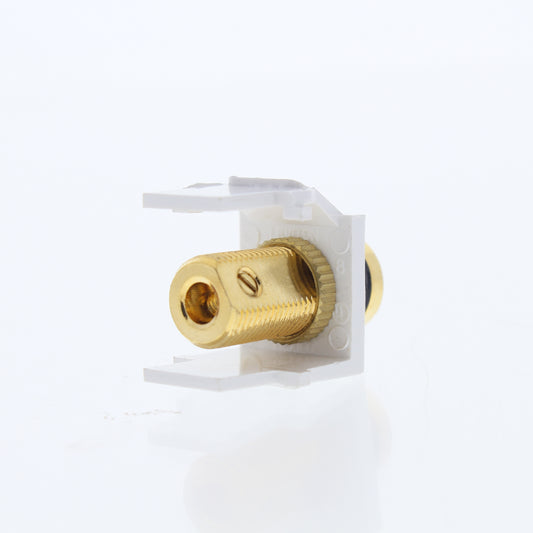 Leviton Black/White Quickport Banana Jack 40837-BWE