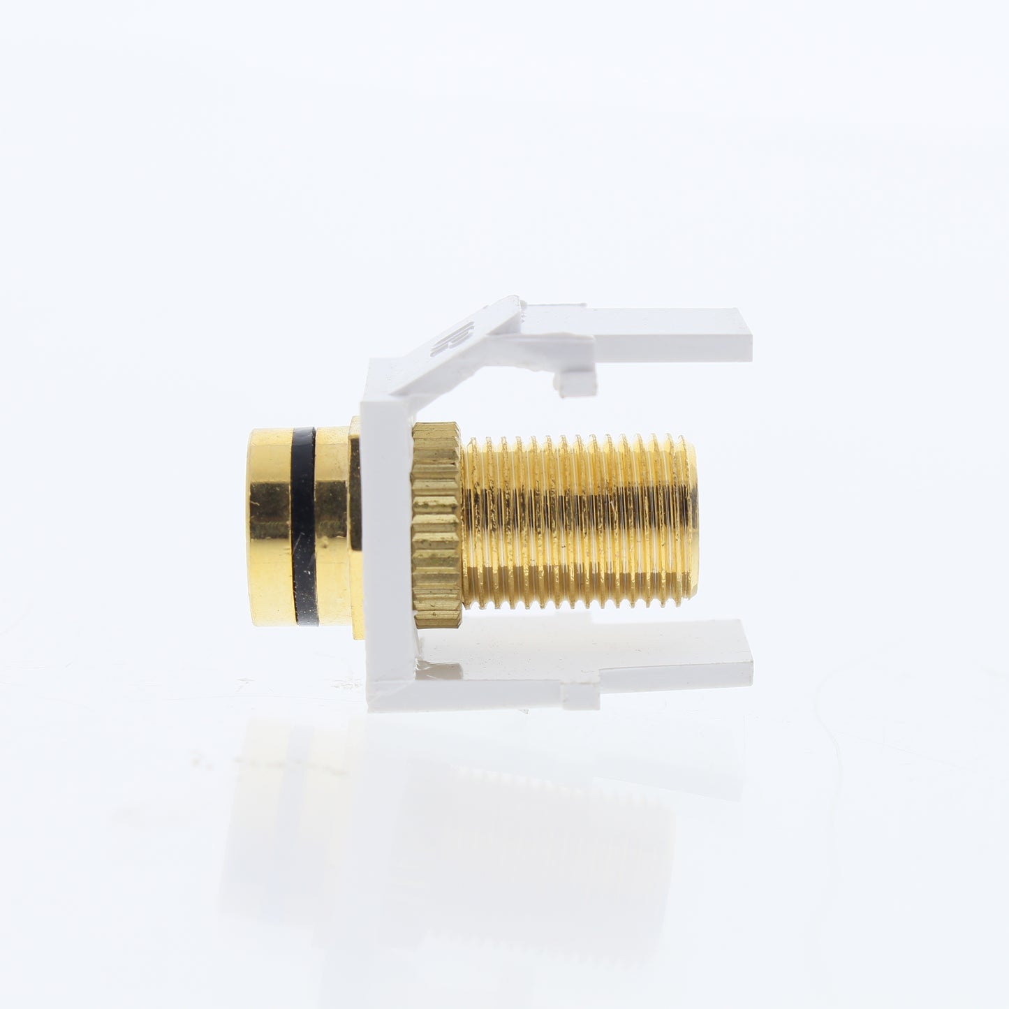 Leviton Black/White Quickport Banana Jack 40837-BWE