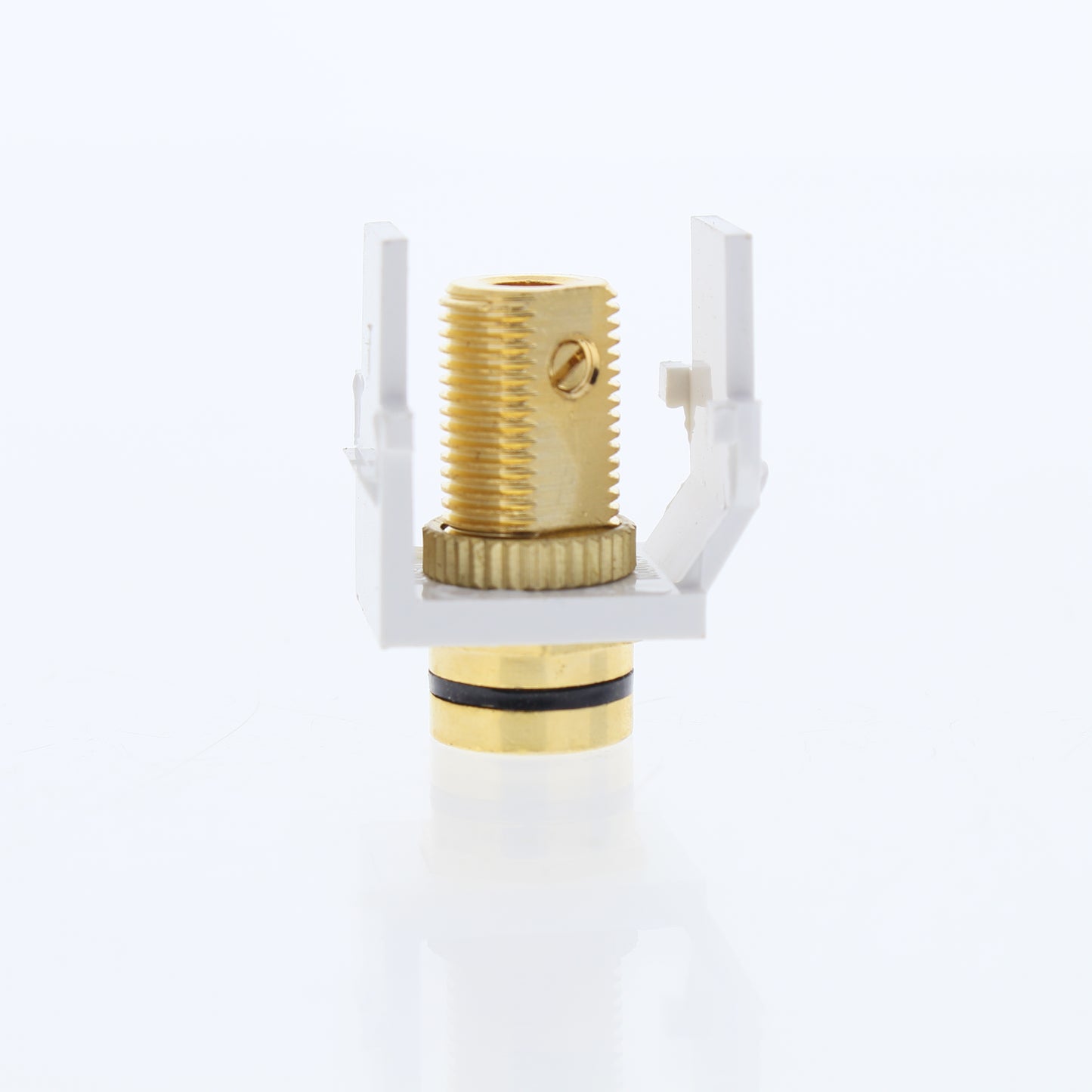 Leviton Black/White Quickport Banana Jack 40837-BWE