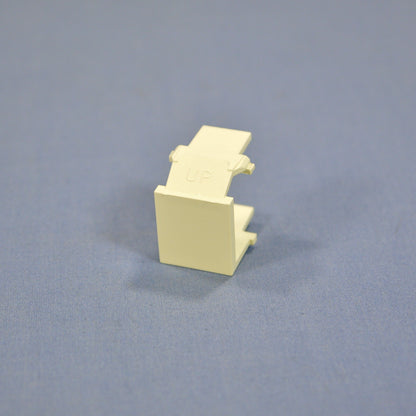 Leviton 40859-BA Almond Quickport Networking Snap-In 1-Port Blank Filler Insert