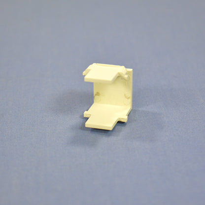 Leviton 40859-BA Almond Quickport Networking Snap-In 1-Port Blank Filler Insert