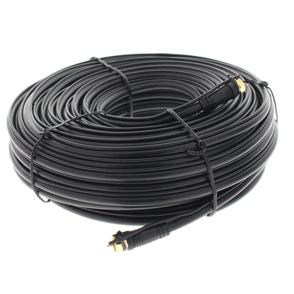 Leviton 40872-CE Black Coaxial RG6 Grounded Digital Coaxial Audio Cable 100'