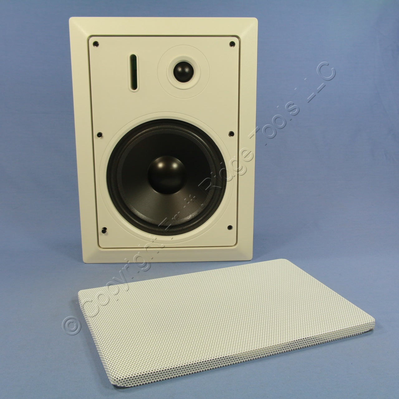 Leviton 40890-WS Stereo Speaker 100 Watt In-Wall 90 DB 8 OHM 5,000hz White
