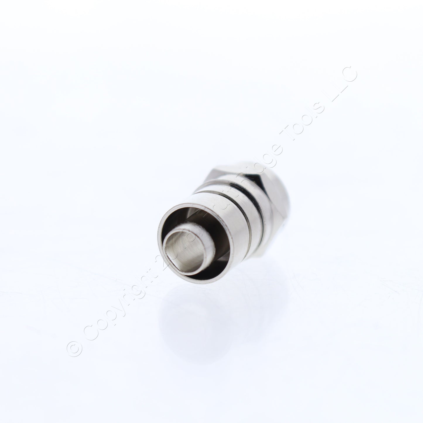 25 Leviton 1-Piece Crimp-On Coaxial Cable End F-Connectors RG6 75 Ohm 40985-1P6