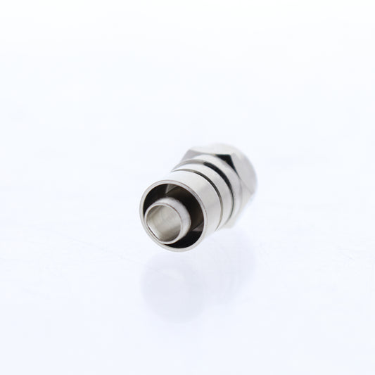 Leviton 1-Piece Crimp-On Coaxial Cable End F-Connectors RG6 75 Ohm 40985-1P6