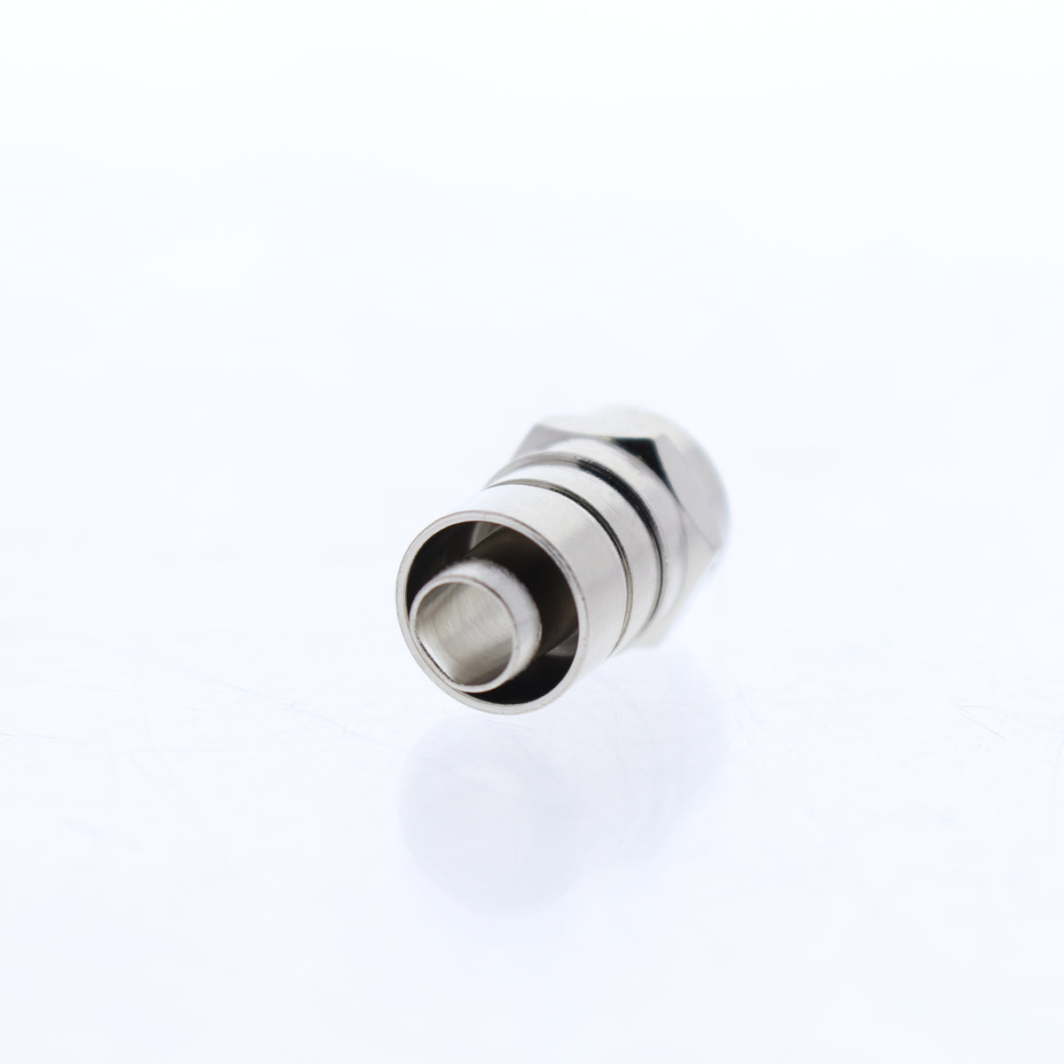Leviton 1-Piece Crimp-On Coaxial Cable End F-Connectors RG6 75 Ohm 40985-1P6