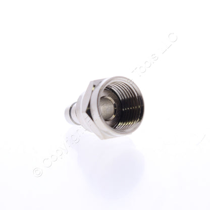 10 Leviton 2-Piece Crimp-On Cable Ends F-Connectors Coax RG59 75 Ohm 40985-2P9