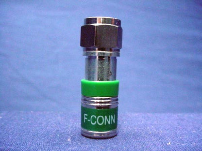Leviton 40985-CPF Green Universal Compression F-Type Connectors Coax Cable 100pk
