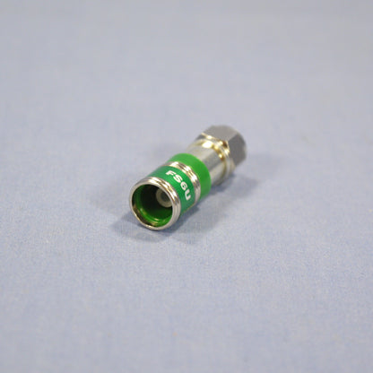 Green Leviton Compression F-Type Connector Coaxial Cable Universal 40985-CPF