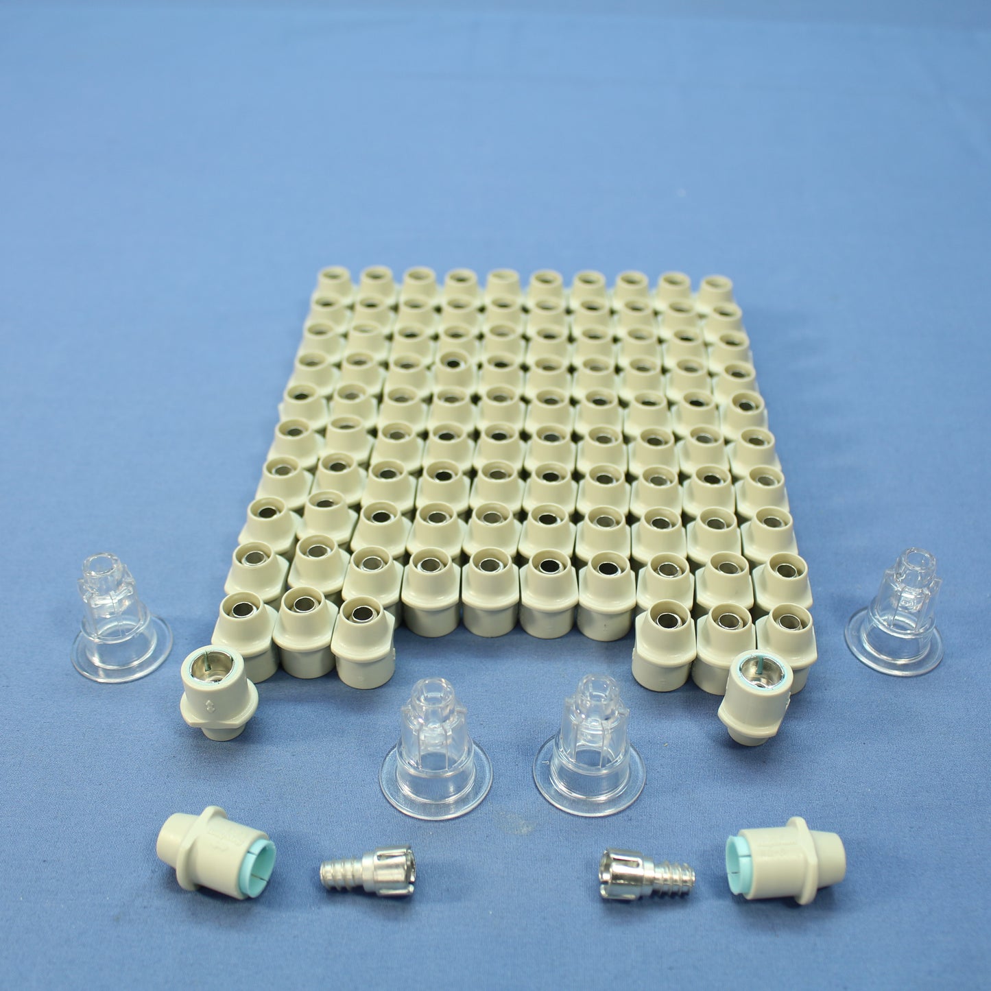 100 Leviton Twist-On RG6 Coaxial Cable Ends Connectors RG6 Quad Shield 40985-HQ6