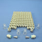 100 Leviton Twist-On RG6 Coaxial Cable Ends Connectors RG6 Quad Shield 40985-HQ6