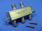 Leviton 900 MHz 4-Way Coaxial F-Type Connector Video Adapter Splitter 40987-4