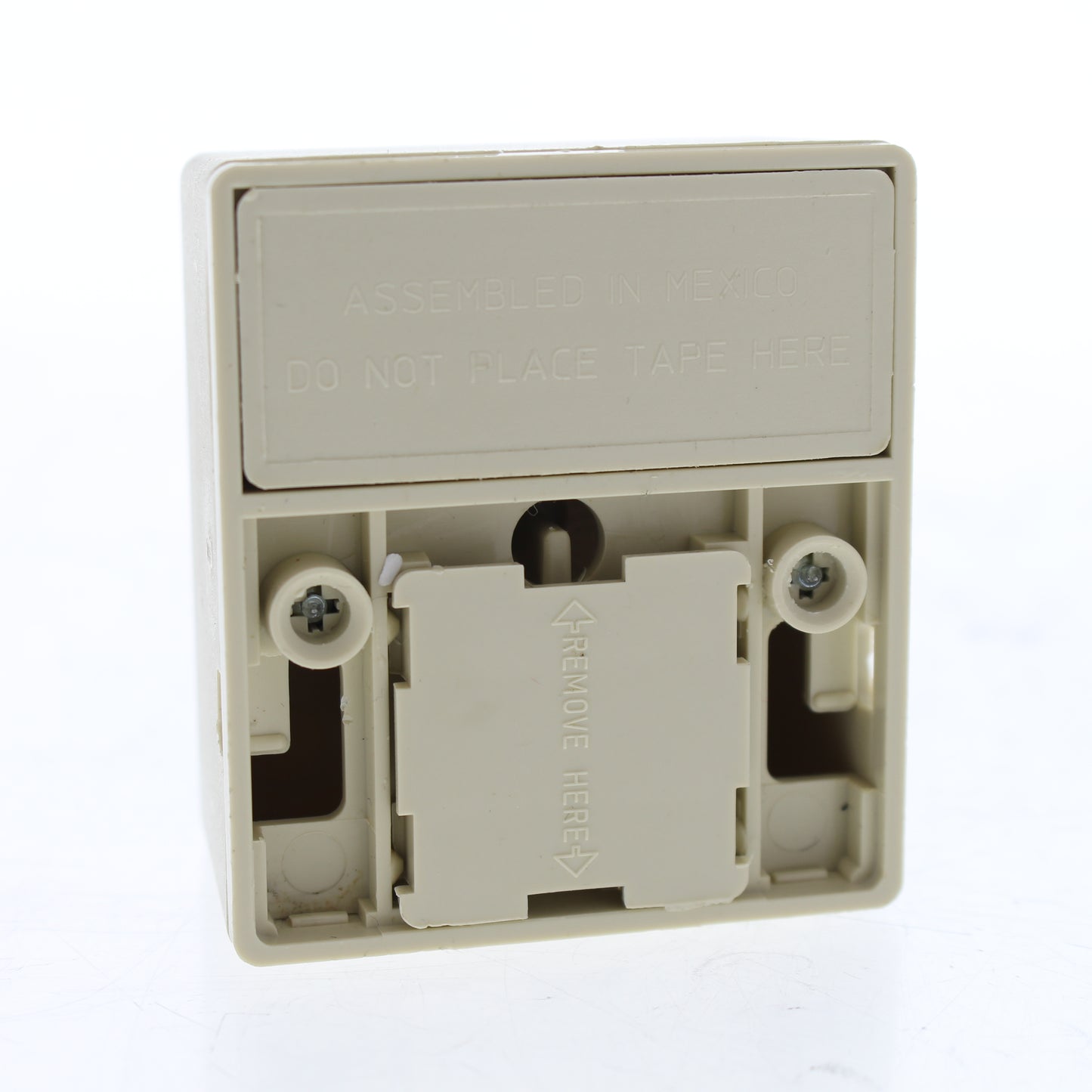 Leviton 41014-IQ Ivory Type 625A3 Quick Jack 6-Position 4-Conduct Surface Mount