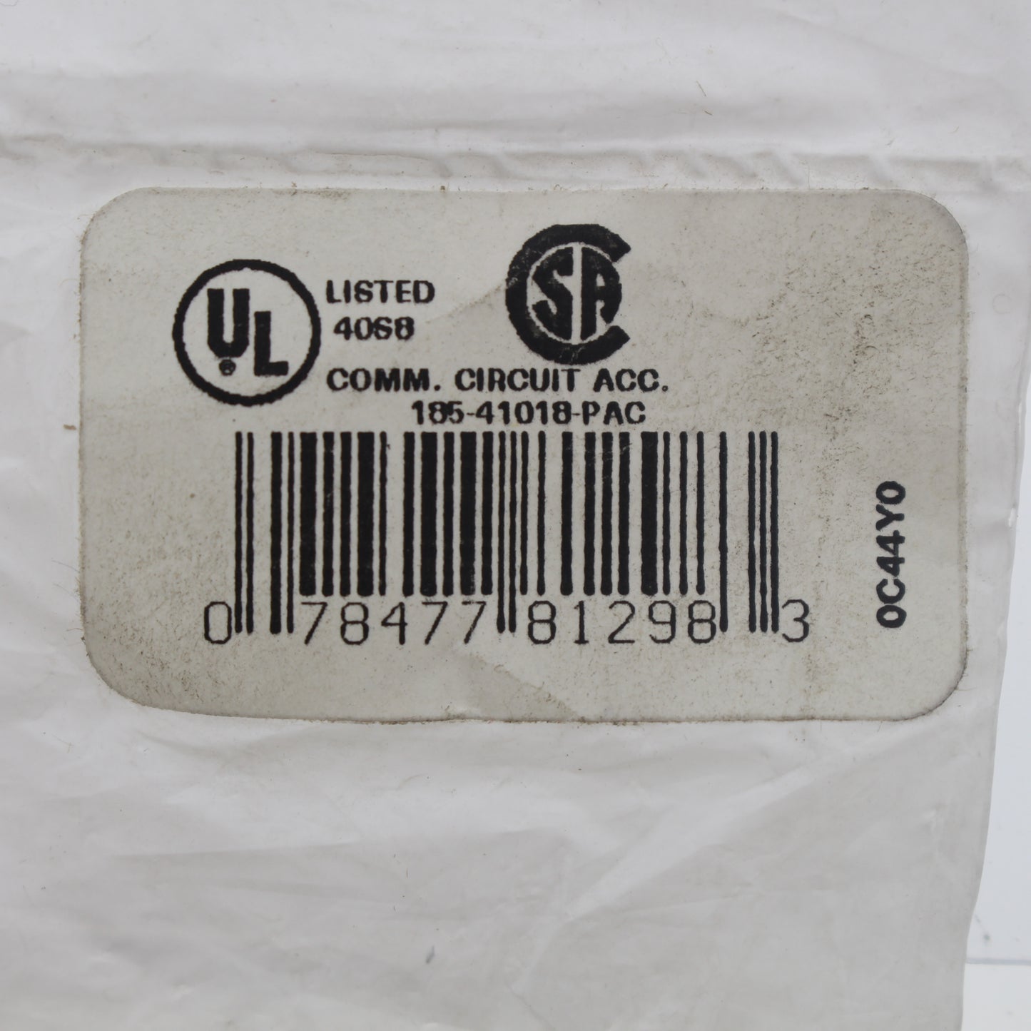 Leviton 41018-PAC Type 625A3 Keyed Quick Jack 6-Position 6-Conduct Surface Mount