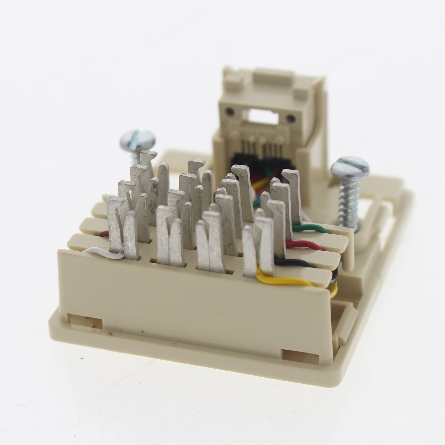 Leviton 41018-PAC Type 625A3 Keyed Quick Jack 6-Position 6-Conduct Surface Mount