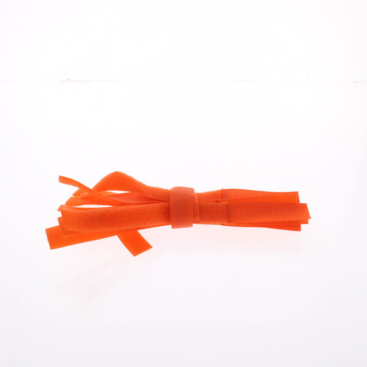 Leviton 41030-OFT Bright Orange Reclosable Fiber Optic Cable Fasteners 10-Pack