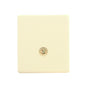 Leviton 41038-IDA Ivory Surface Mount Modular Phone Jack Type 103 & 110 8-Wire