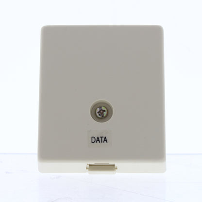 Leviton Ivory Surface Mount Type 103 Modular Phone Jack Cat 3 Data 41038-IDD